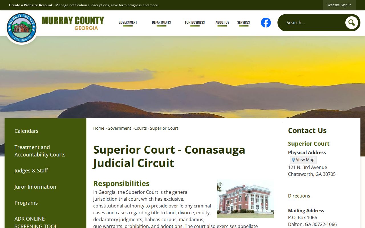 Murray County released inmates Superior Court Conasauga Circuit source